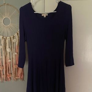ZENANA OUTFITTERS navy blue dress